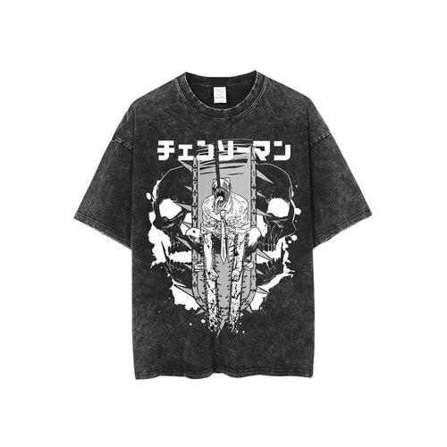 Chainsaw Man Washed T-shirt