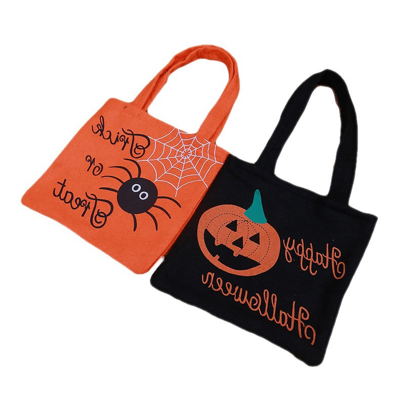 Halloween themed tote bag